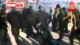 IDF mass arrest of Palestine CHILDREN!!!