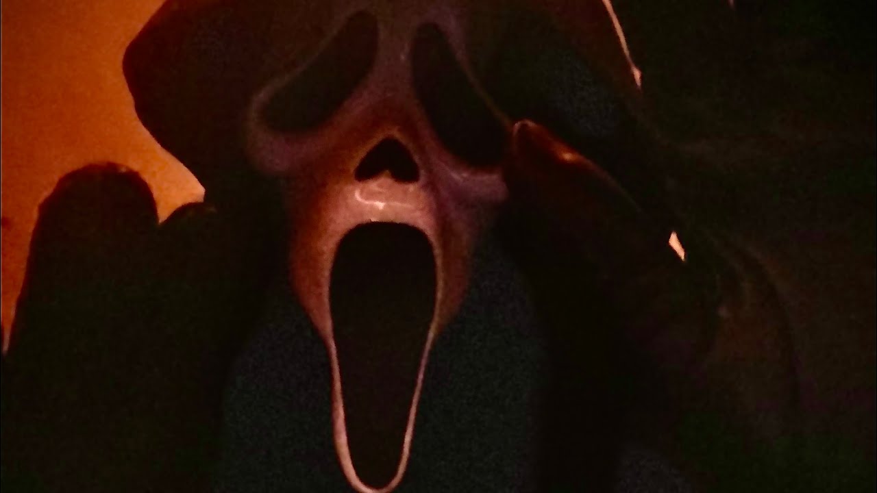 Asmr Soothing Hand Sounds with Ghost Face