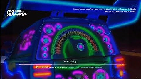 Loading Screen Mobile Legends ||Versi Cars ||Full Layar