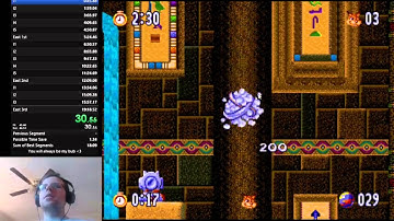 Bubsy 2 East Wing Grand tour in 18:38(9:03 IGT) part 1