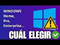 WINDOWS HOME, PRO, ENTERPRISE... DIFERENCIAS ENTRE VERSIONES Y CUÁL ELEGIR