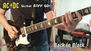 Back In Black - AC/DC Guitar Riff Mini Tutorial