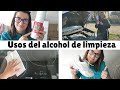 Usos de Alcohol de limpieza