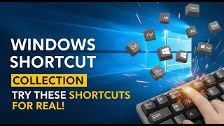 Try These Shortcuts for Real! | Windows Shortcut Collection 🔥
