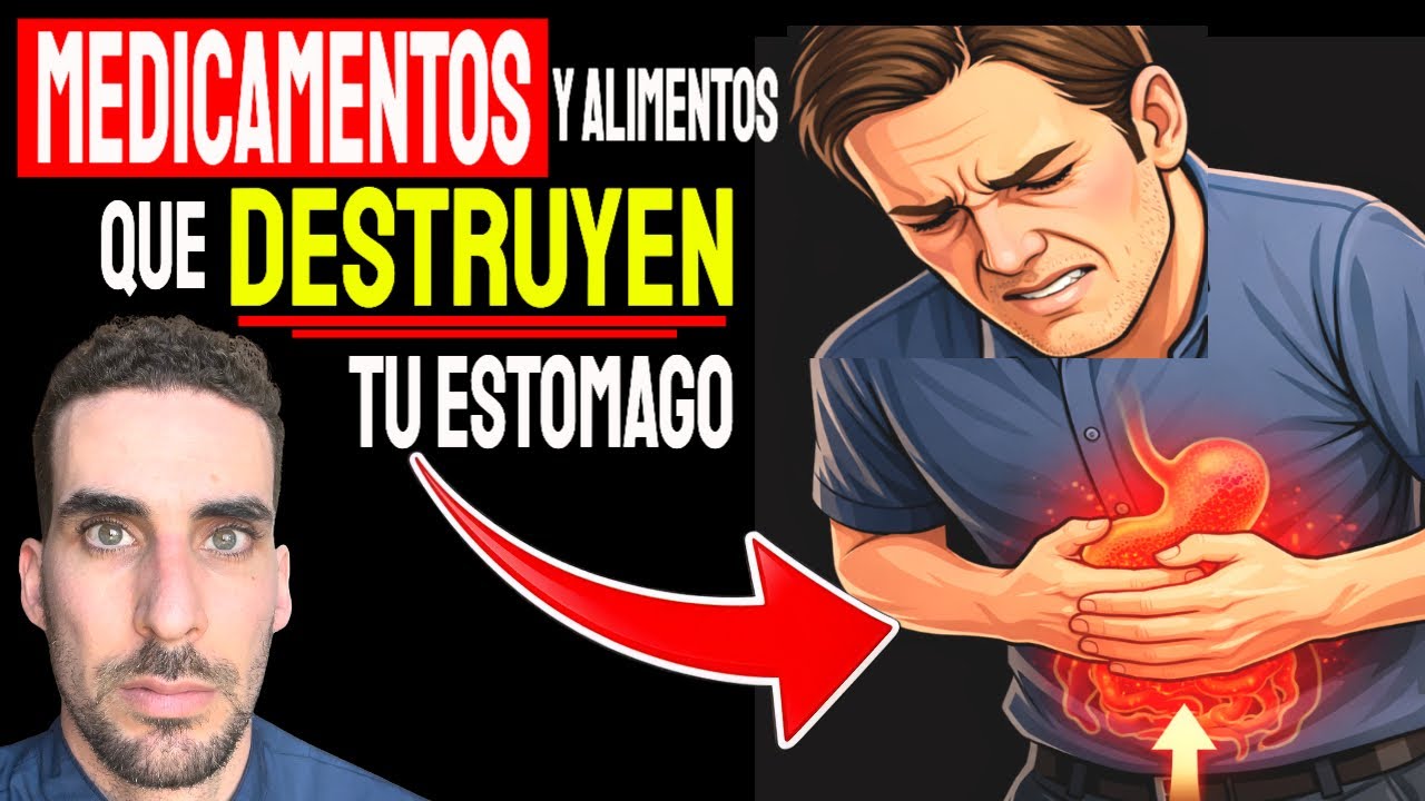 ¡CUIDADO! Estos Medicamentos y Alimentos CORROEN tu ESTOMAGO