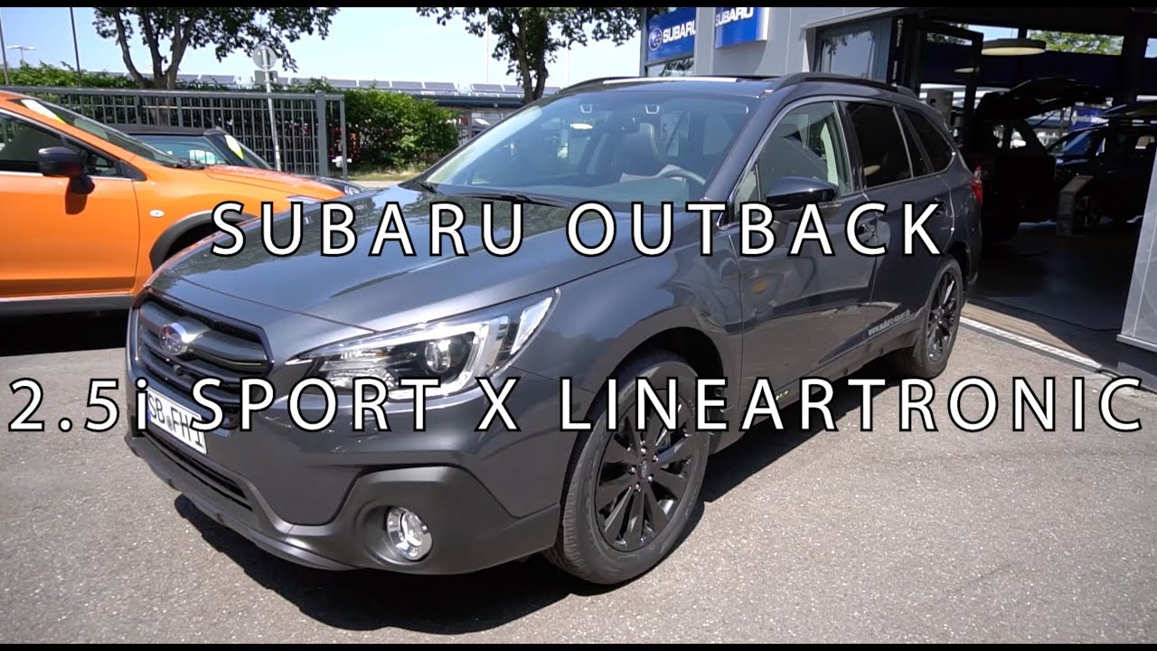 Subaru Outback 2019 2 5i Sport X Lineartronic Overview Interieur Exterieur Test Drive Subaru Sauer