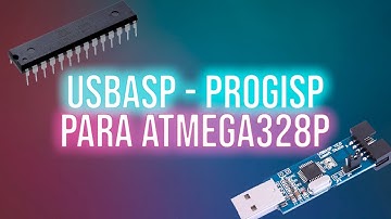 Instalacion ProgISP en Windows 10 para programar ATMEGA328P con Usbasp.