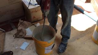 Floor Pu- Mixing - Cambodia