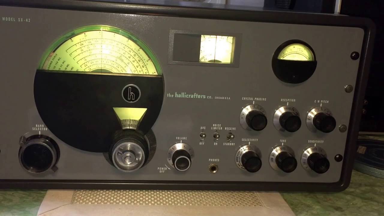 Hallicrafters The Amazing World Of Shortwave Played On Sx 42 Receiver