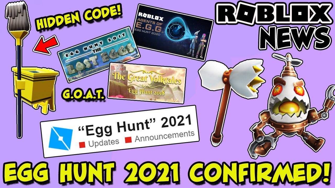 Roblox News Egg Hunt 2021 Event Confirmed Another Dev Hunt Let S Talk About It Hidden Code Youtube - egghunt roblox 2021