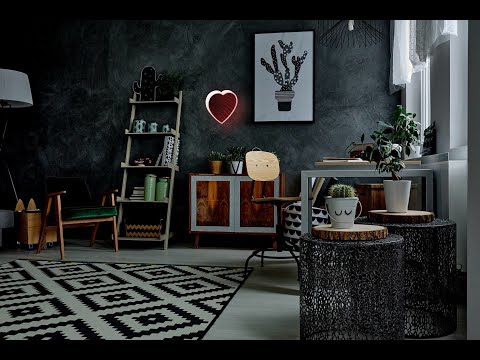 Miroir coeur Led