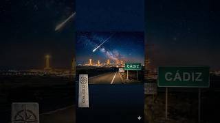 ¿Meteoro o BASURA ESPACIAL en Cádiz? ⚠️ ¡Grabado en las Puertas de Tierra!