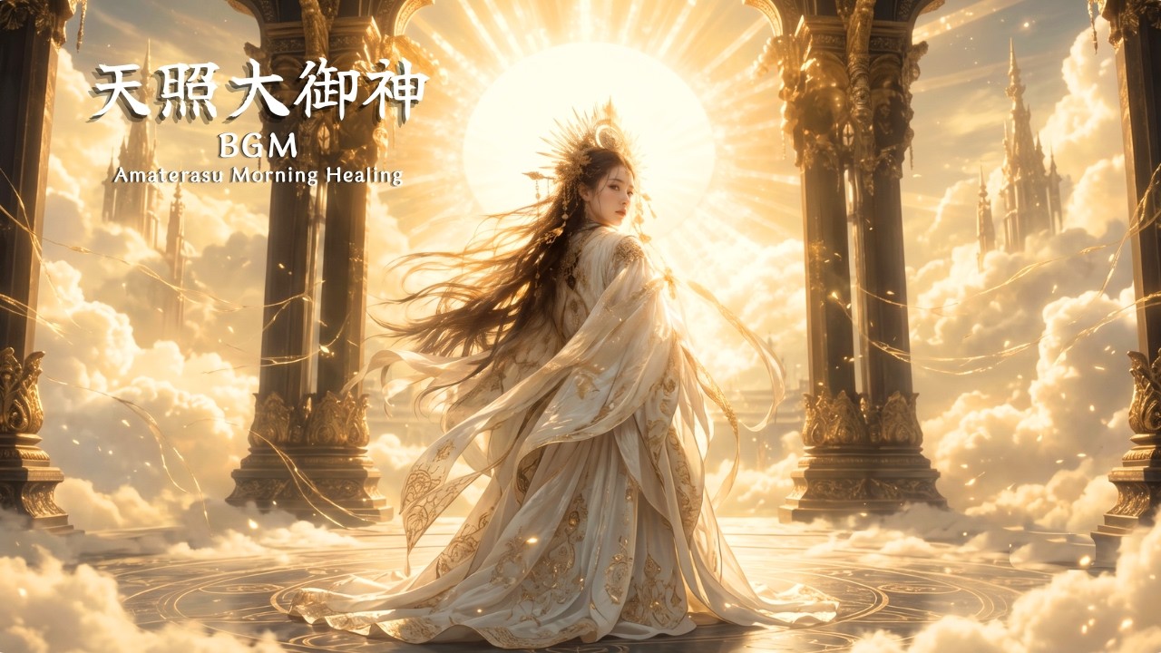 伊勢神宮BGM】天照大御神の光｜朝の浄化と癒し【3時間】Amaterasu
