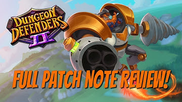DD2 Patch Note Review - Today