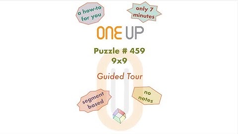 One Up 459 Guided Tour | a how-to for you | 22 Jun 