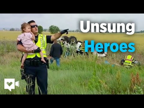 Officer shares story behind emotional photo