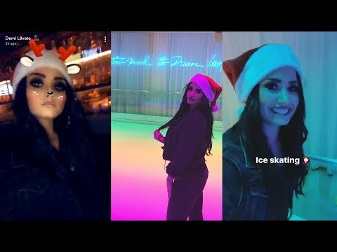 Demi Lovato | Snapchat Story | 16 December 2017