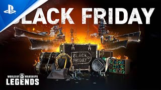 『World of Warships: Legends』BLACK FRIDAYコンテンツ登場！