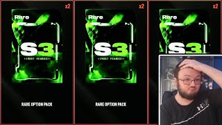 SO I PULLED A CARD NOT IN THE MUT DATABASE!!| PLUS RARE OPTION PACKS!!| MADDEN 25 ULTIMATE TEAM NMS