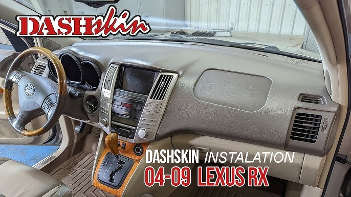 DashSkin Molded Dash Cover for 04-08 Lexus RX SUVs in Sandalwood Tan