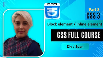 CSS tutorial(2024): Understanding Block vs. Inline Elements, Div, and Span