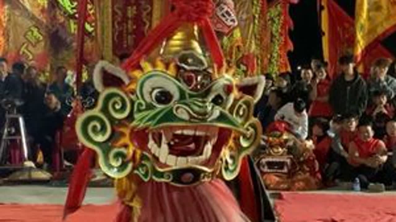 #红海湾遮浪长溝鄉合義舘 #海陆丰虎狮