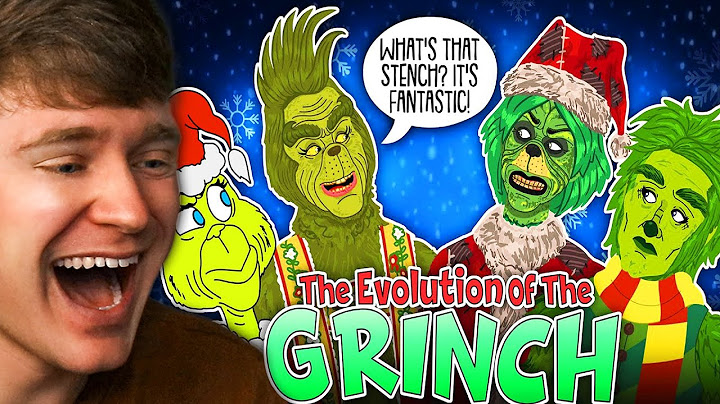 Reacting to the EVOLUTION of THE GRINCH!