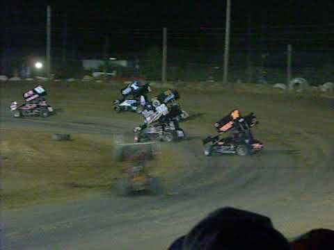 USCS Sprint cars at Beebe Speedway