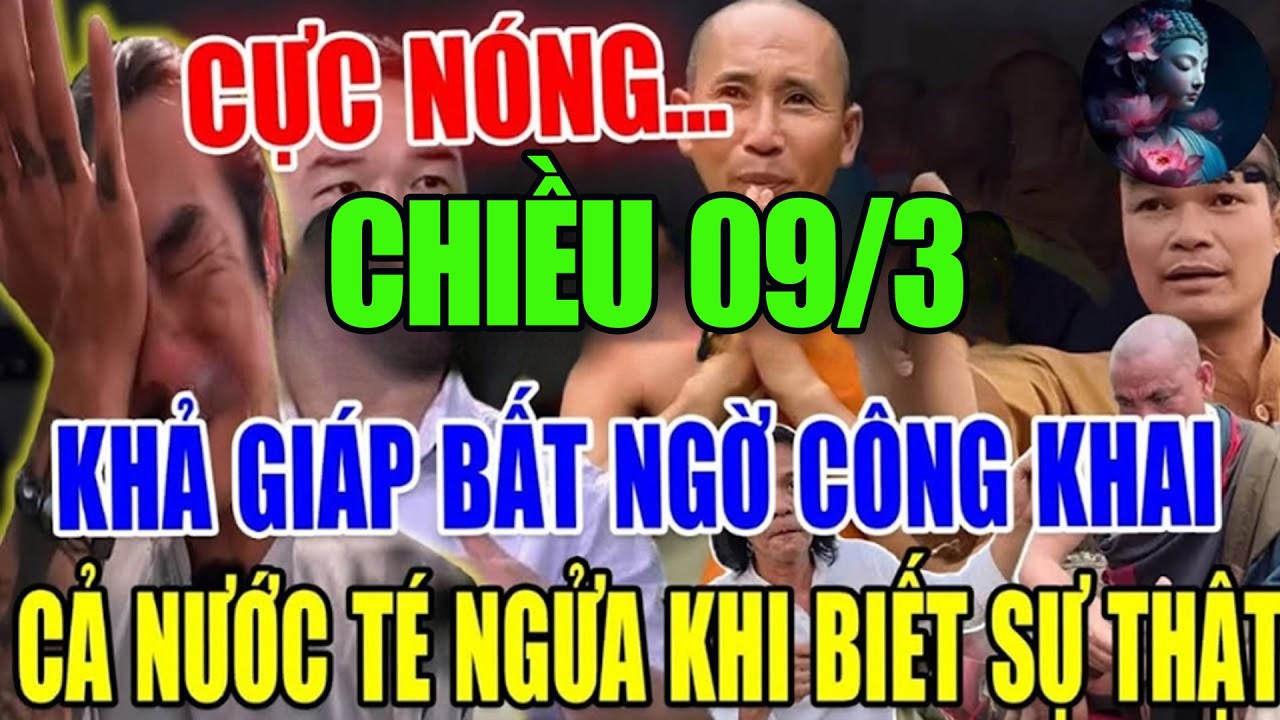 🔴CỰC NÓNG_Bản Tin 12h CHIỀU Ngày 09.3 Đoàn Thầy Minh Tuệ mới nhất #thichminhtue #minhtue