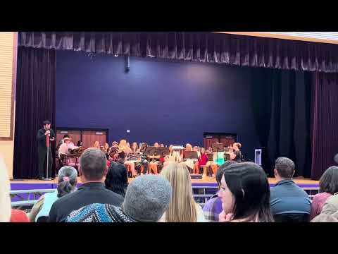 Port Neches Middle School Concert Band - Christmas Concert 12/13/2023