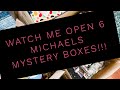 Michael's Clearance Mystery Boxes!