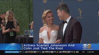 Scarlett Johansson Marries Colin Jost Scarlett Johansson Marries Colin Jost
