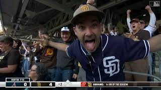 Top prospect CJ Abrams first MLB Home Run! 4/14/22 #padres #mlb