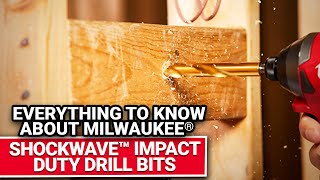 Everything To Know About Milwaukee Shockwave Impact Duty Drill Bits - Ace Hardware