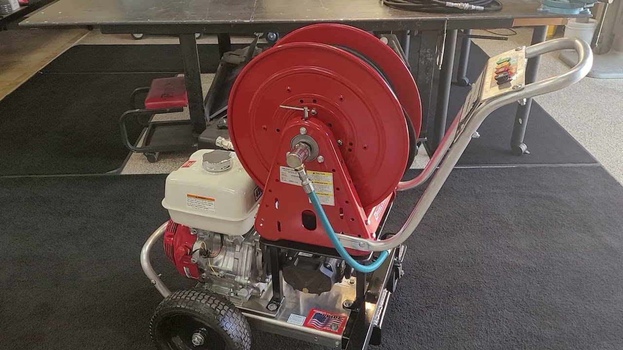 Pressure Washing Skid