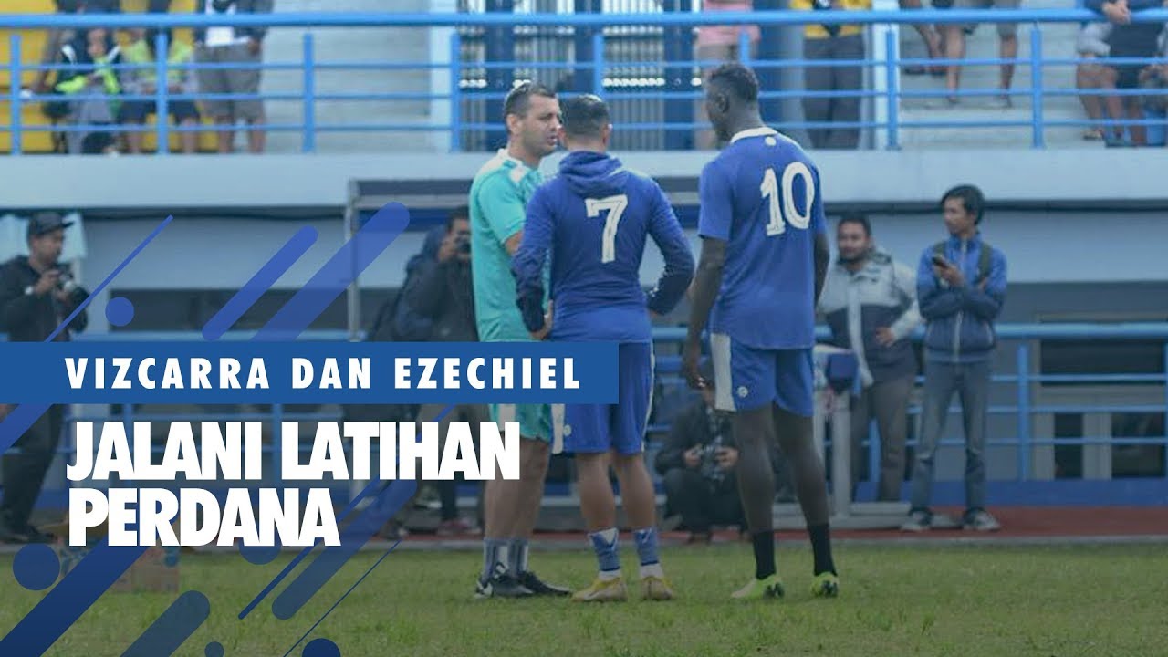 PERSIB 2019 Latihan Perdana Esteban  Vizcarra  YouTube