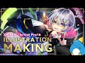 【XP-PEN ArtistPro16】イラストメイキング動画06 Illustration Making【CLIP STUDIO PAINT PRO】