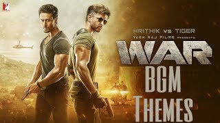 WAR, Kabir's, Khalid BGM Theme (Background Music) Soundtrack | 'War' | Hrithik Roshan, Tiger Shroff