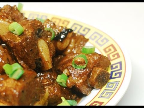 猪肉黑豆Stir Fry: Pork Spareribs in Black Beans Sauce: Authentic Chinese Cooking | HAPPY WOK