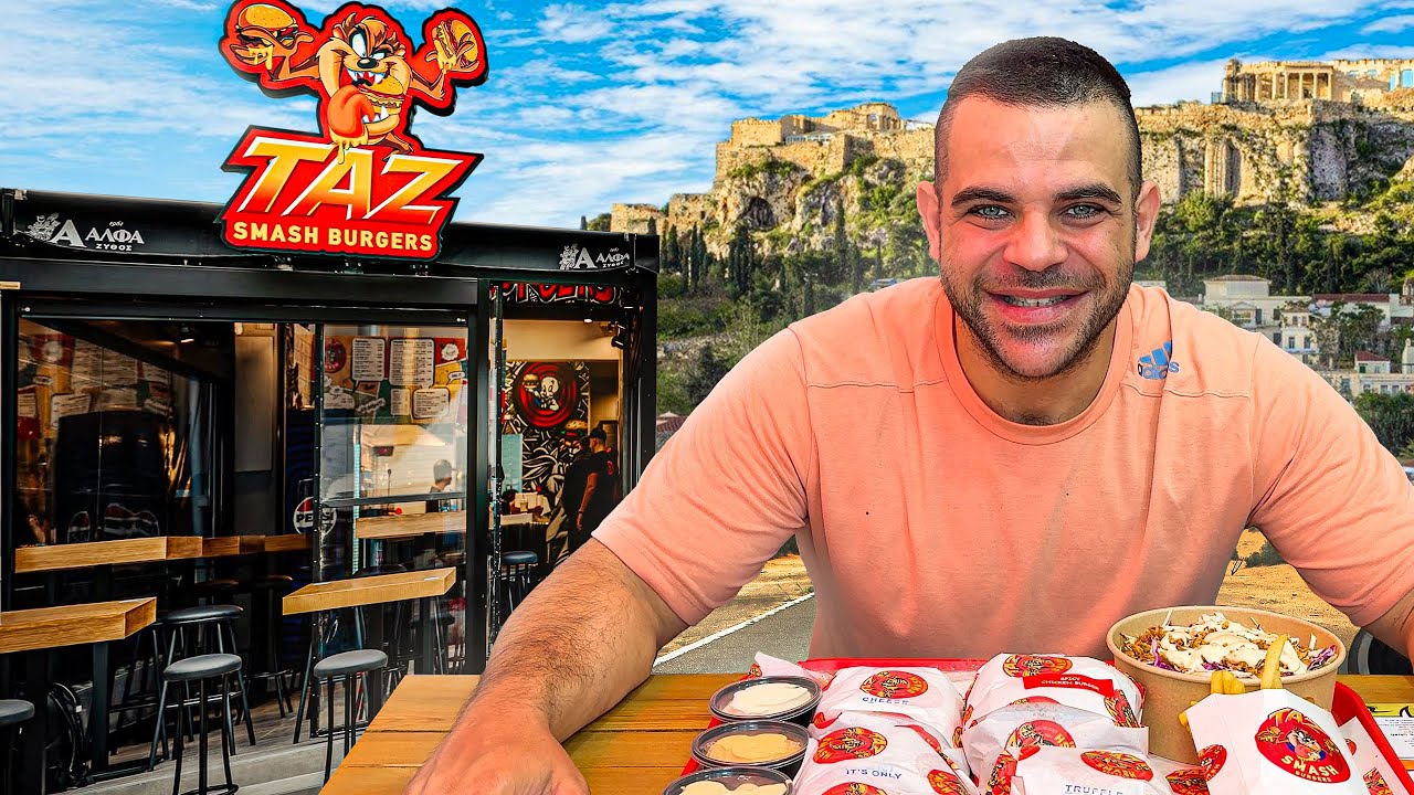 Βαθμολογώ ΟΛΟ το μενού του "Taz Smash" ! | @Teostyyy