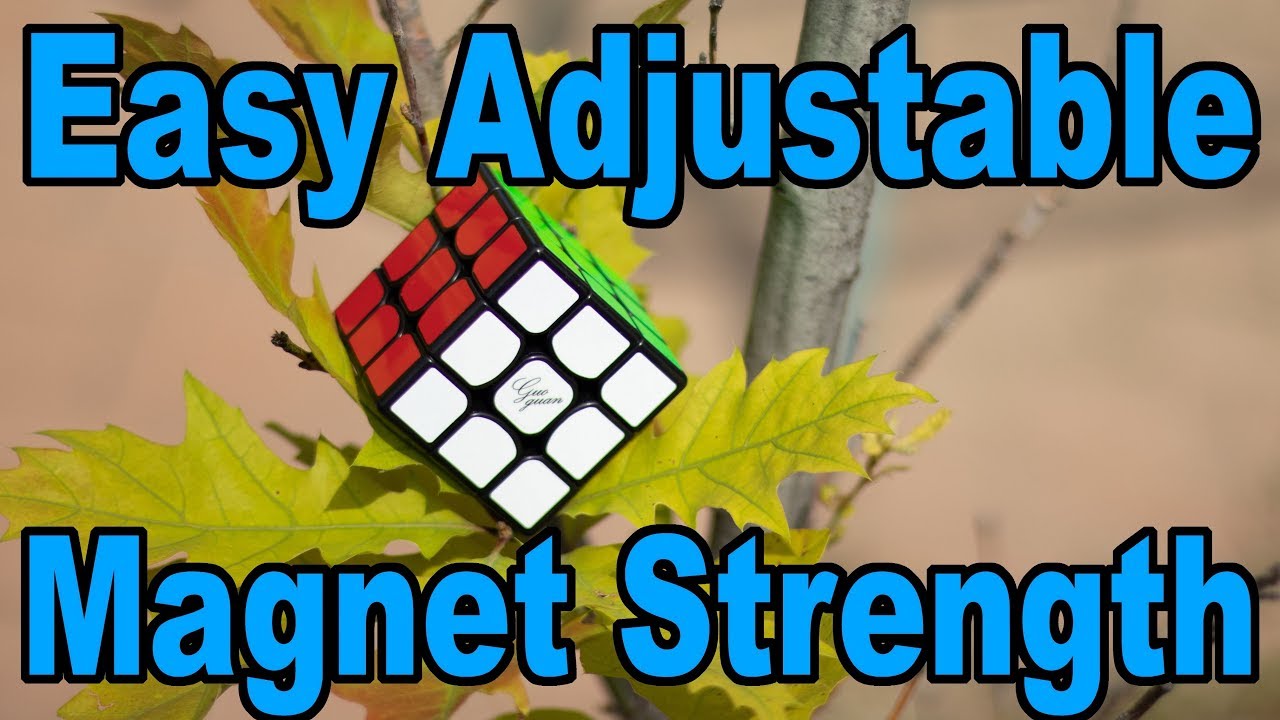 Cheap Speedcube with Adjustable Magnets!? | GuoGuan YueXiao EDM