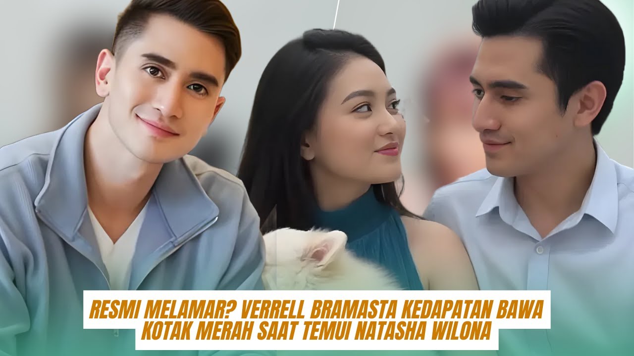 Resmi Melamar Verrell Bramasta Kedapatan Bawa Kotak Merah Saat Temui Natasha Wilona di Belakang Pang