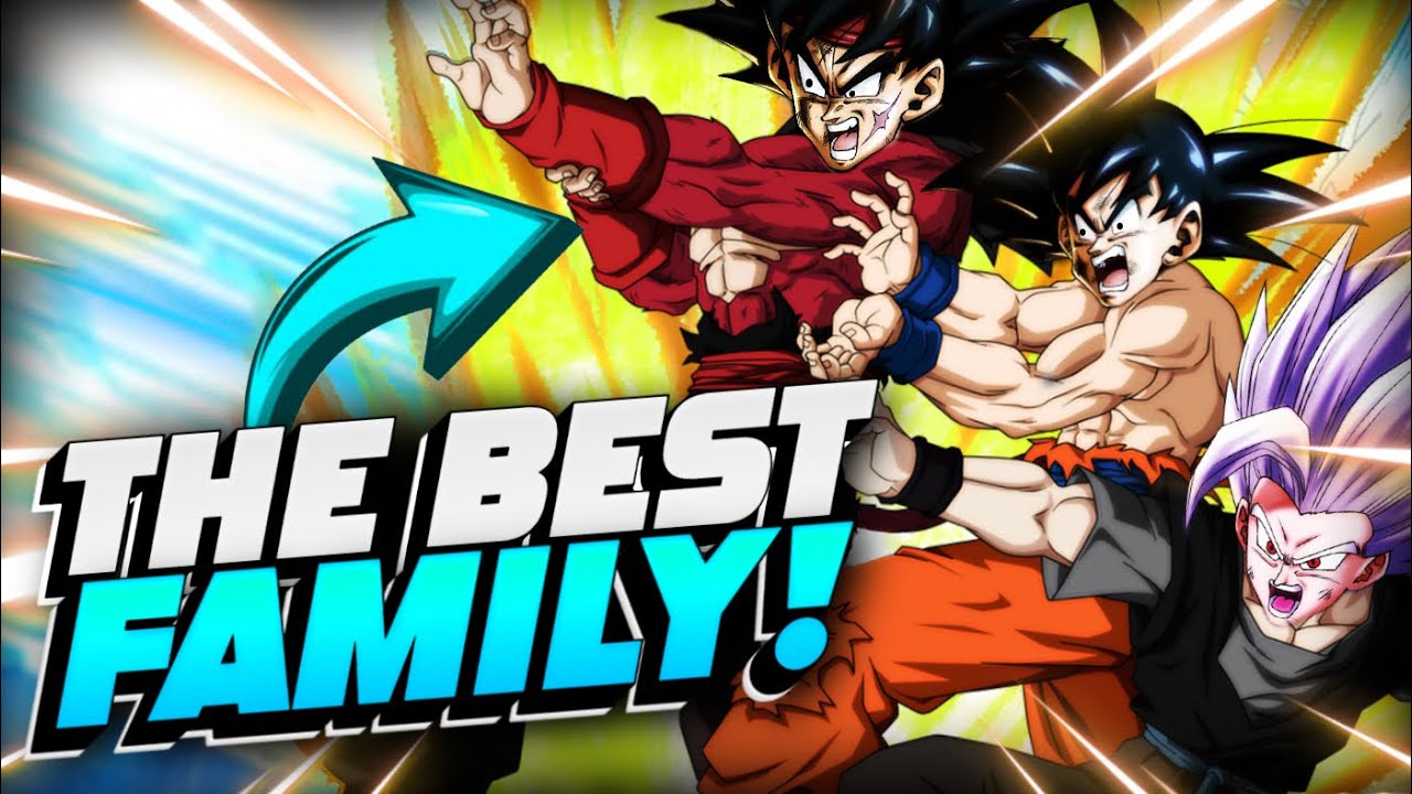 Goku's ENTIRE Family on ONE Team! (Dragon Ball LEGENDS) - YouTube