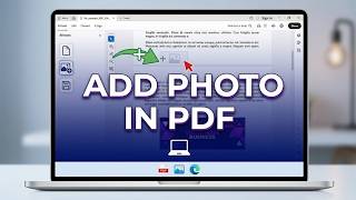 How to Add Photo in PDF File in Laptop (Free & Easy Method)