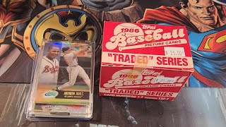 1986 Topps Traded. Can we Gem-up a Bo Jackson, Barry Bonds or Jose Canseco?  Plus PC Pickups.