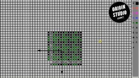 Color and Weave Effects || Crowsfoot Pattern || OriginStudio