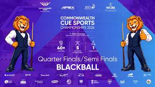BLAKE BURNARD vs SHAUN MARTHEZE | BLACKBALL | QUARTER FINALS | DAY-2 |  COMMONWEALTH CUE SPORTS screenshot 2