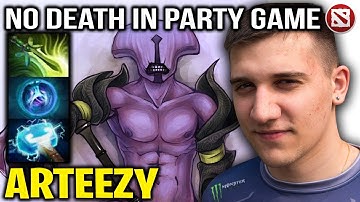 Arteezy Faceless void 7.21 Dota | No Death party game