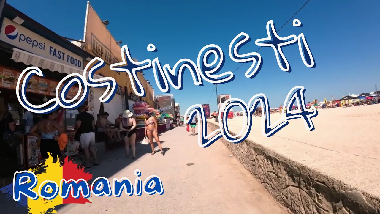 Costinesti, Romanian Beach Resort, Walking around romanian beaches
