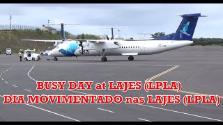 Busy Day At Lajes Airport - Dia Movimentado No Aeroporto Das Lajes Terceira Azores